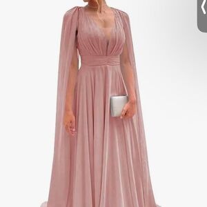 Dusty rose dress